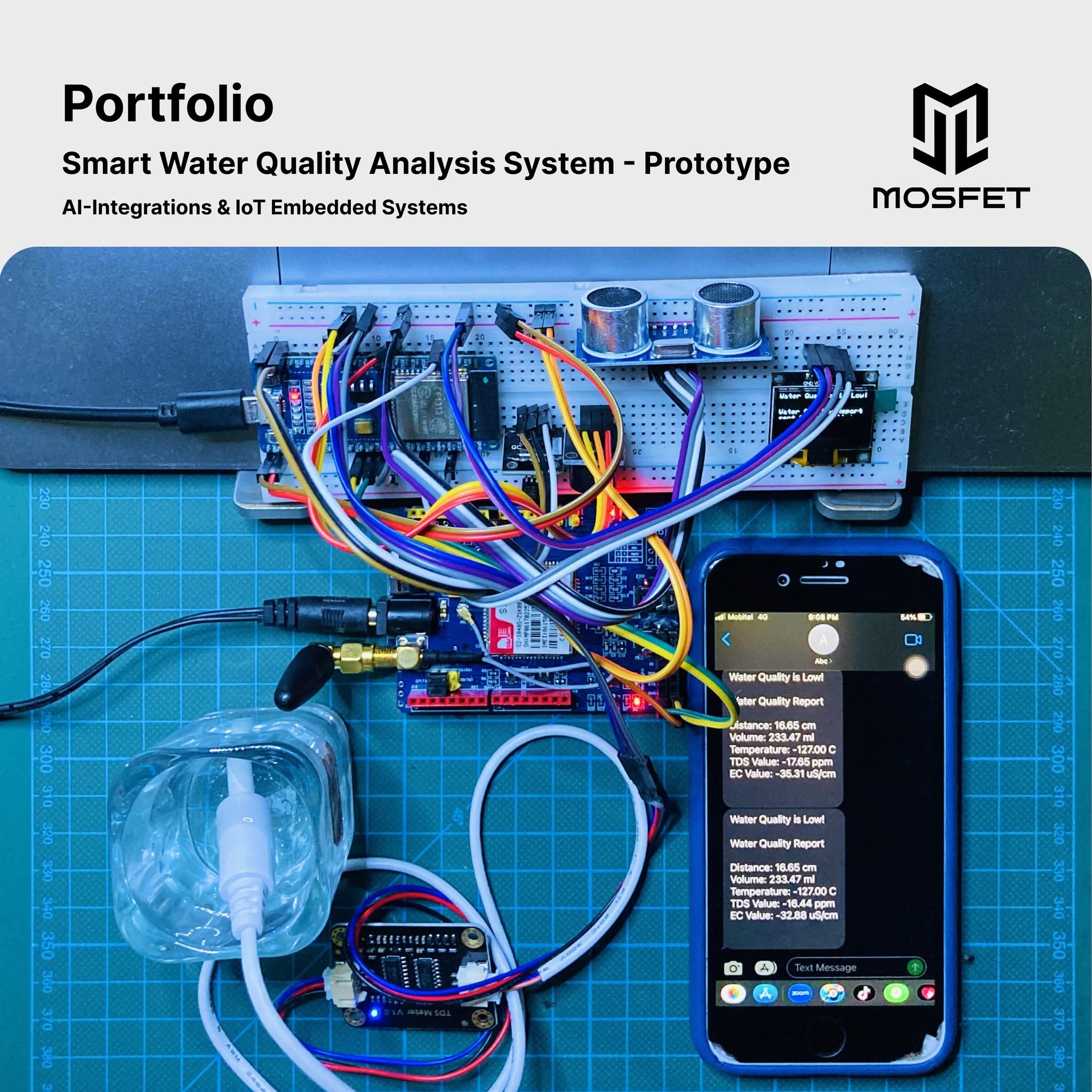 Smart Water Quality Analysis System